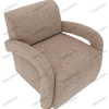 Grey Fabric Armchair