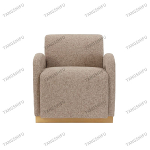 Grey Fabric Armchair