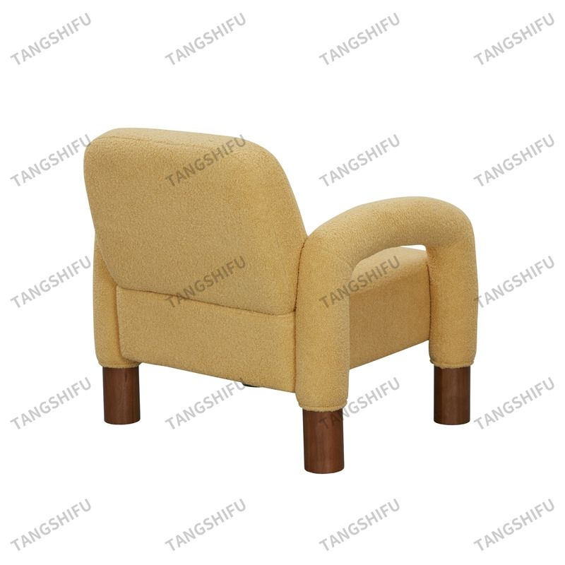 TSF7199 CL22016-23 Mustard Brown Wood Leg