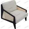 Rattan Black Frame Chair