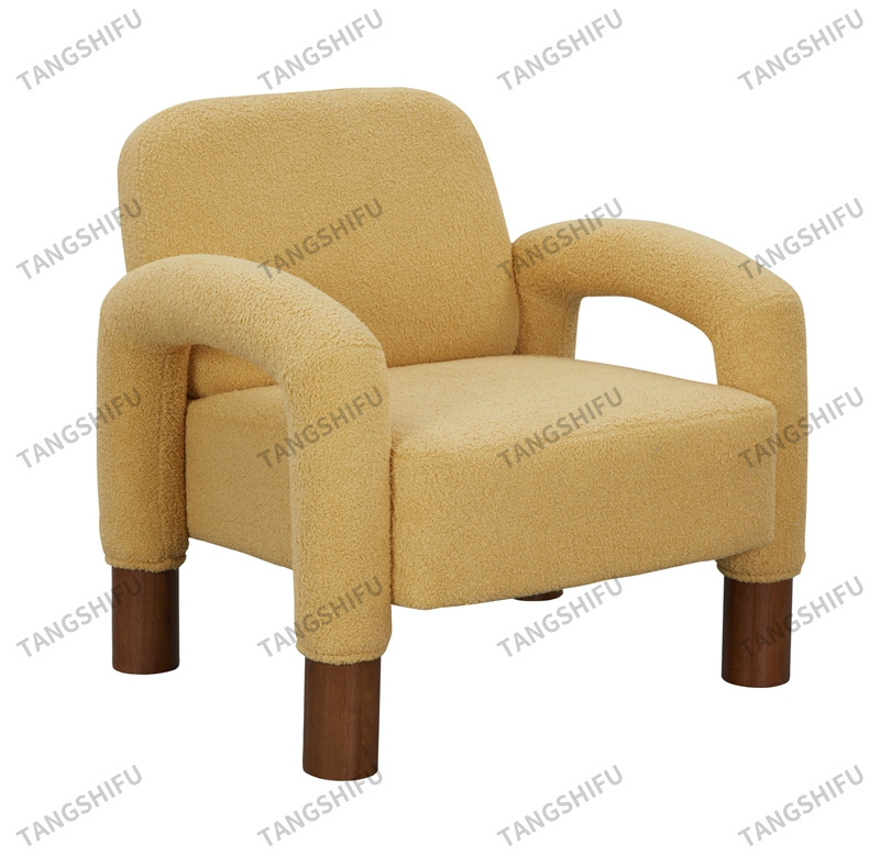 TSF7199 CL22016-23 Mustard Brown Wood Leg