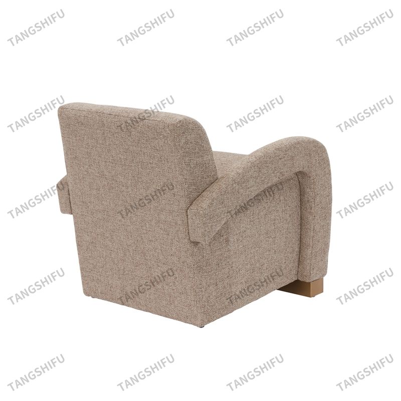 Grey Fabric Armchair