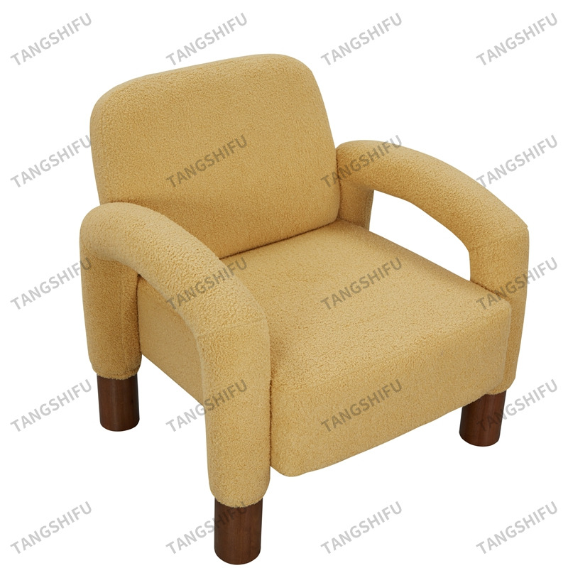 TSF7199 CL22016-23 Mustard Brown Wood Leg