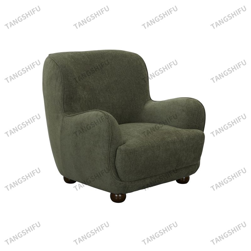 Green Ball Leg Chair