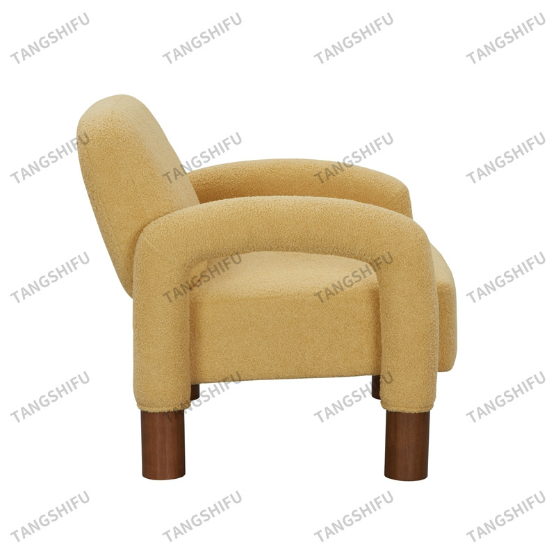 TSF7199 CL22016-23 Mustard Brown Wood Leg
